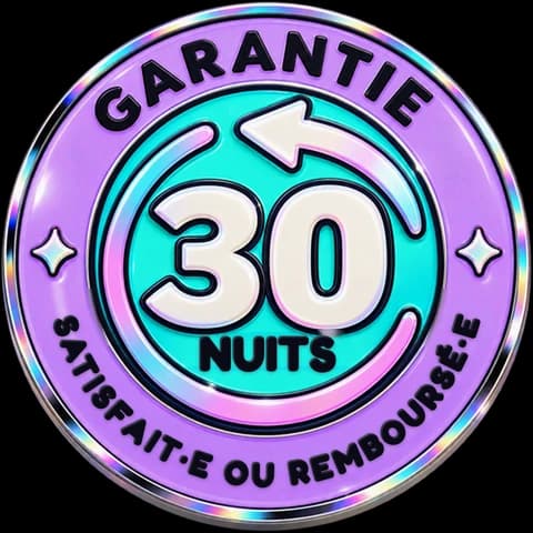 Garantie 30 nuits, satisfait·e ou remboursé·e